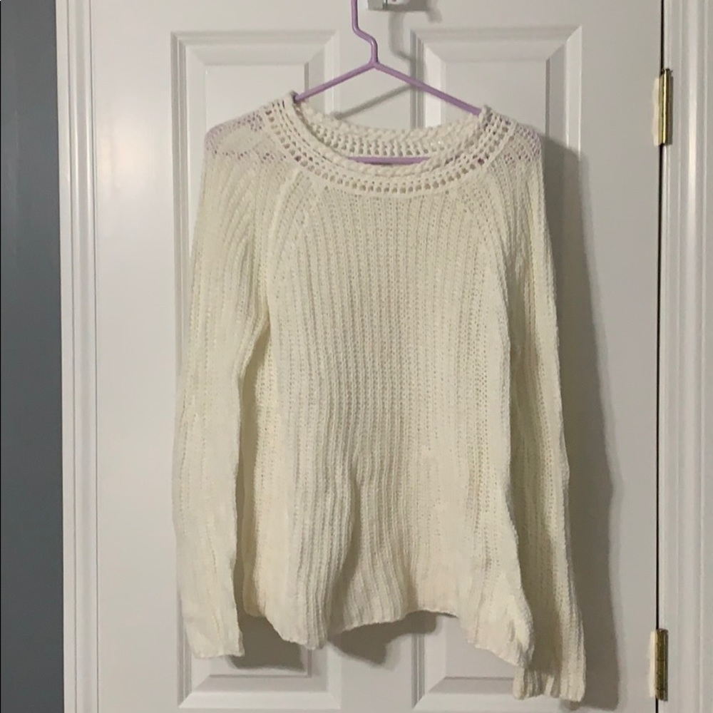White sweater
